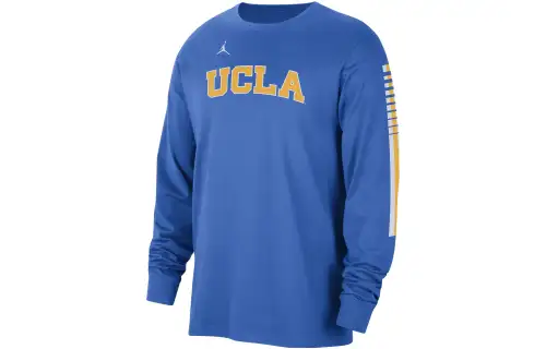 Jordan Ucla Courtside Basketball Shootaround Legend Men's Jordan Brand Dri-FIT College Long-Sleeve T-Shirt
