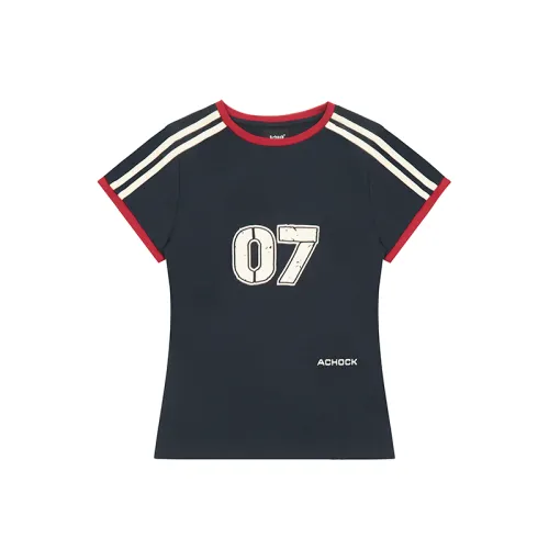 A Chock Drop Shoulder Sleeve T Shirt Women's