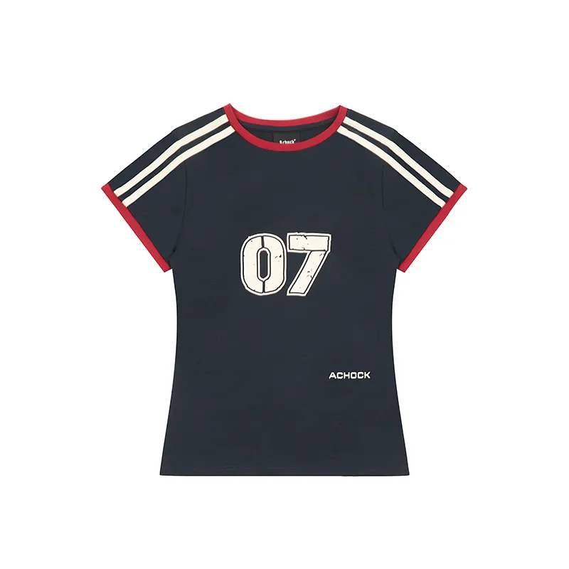 A Chock Drop Shoulder Sleeve T Shirt Women's