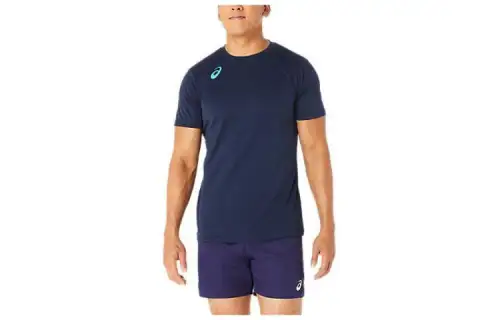 ASICS T Shirt Men's Marine Blue
