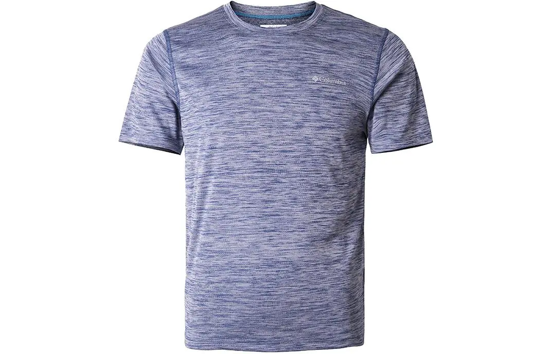 Columbia T Shirt Men's Blue Gray