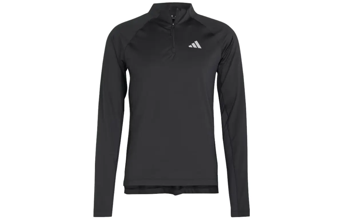 Adidas Gym Training 1/4 Zip Long Sleeve Tee
