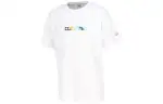 Converse T Shirts Men's White Crew Neck Moderate Straight Fit
