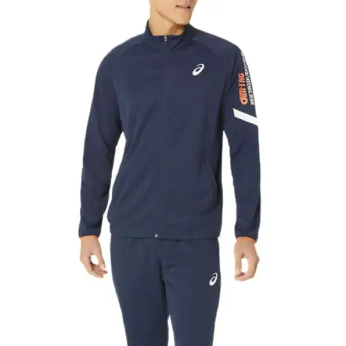 ASICS Aim Jacket Men's Navy Blue