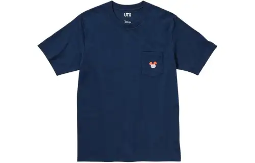 UNIQLO UT T Shirt Unisex Dark Blue