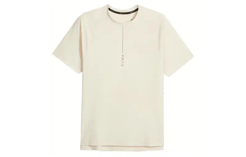 PUMA STUDIO T Shirt De Yoga Studio Yogini Lite Homme T Shirt Men's High Mountain Snow