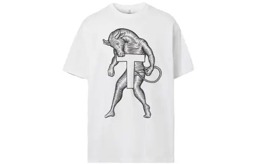 Burberry FW23 T Shirt Unisex White