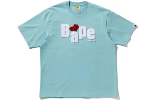A Bathing Ape Heart Ape Head cotton T-shirt