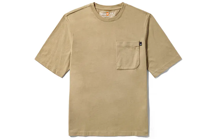 Timberland T Shirt Men's Liquorice Yellow