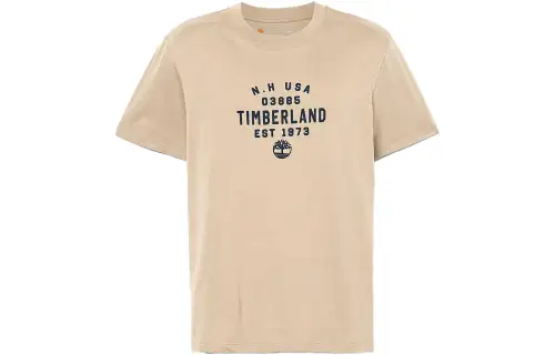 Timberland T Shirt Unisex Light Umber
