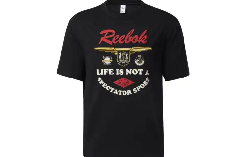 Reebok Classics Reserve T Shirt Unisex Black