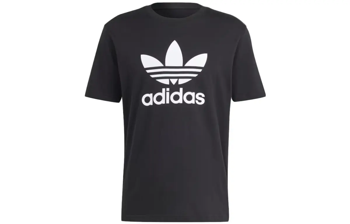 Adidas Originals trefoil-print T-shirt