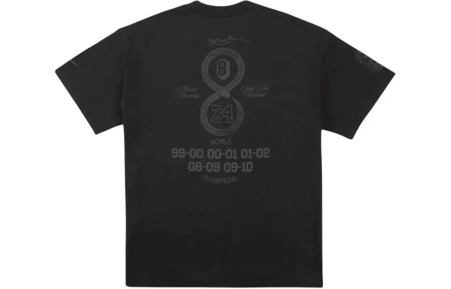 Nike FW23 T Shirt Asia Version Unisex Black