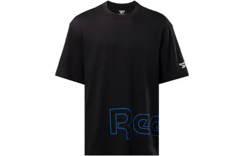Reebok Identity Graphic Logo T Shirt Men's Black