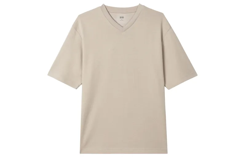 UNIQLO AIRism T Shirt Men's Beige