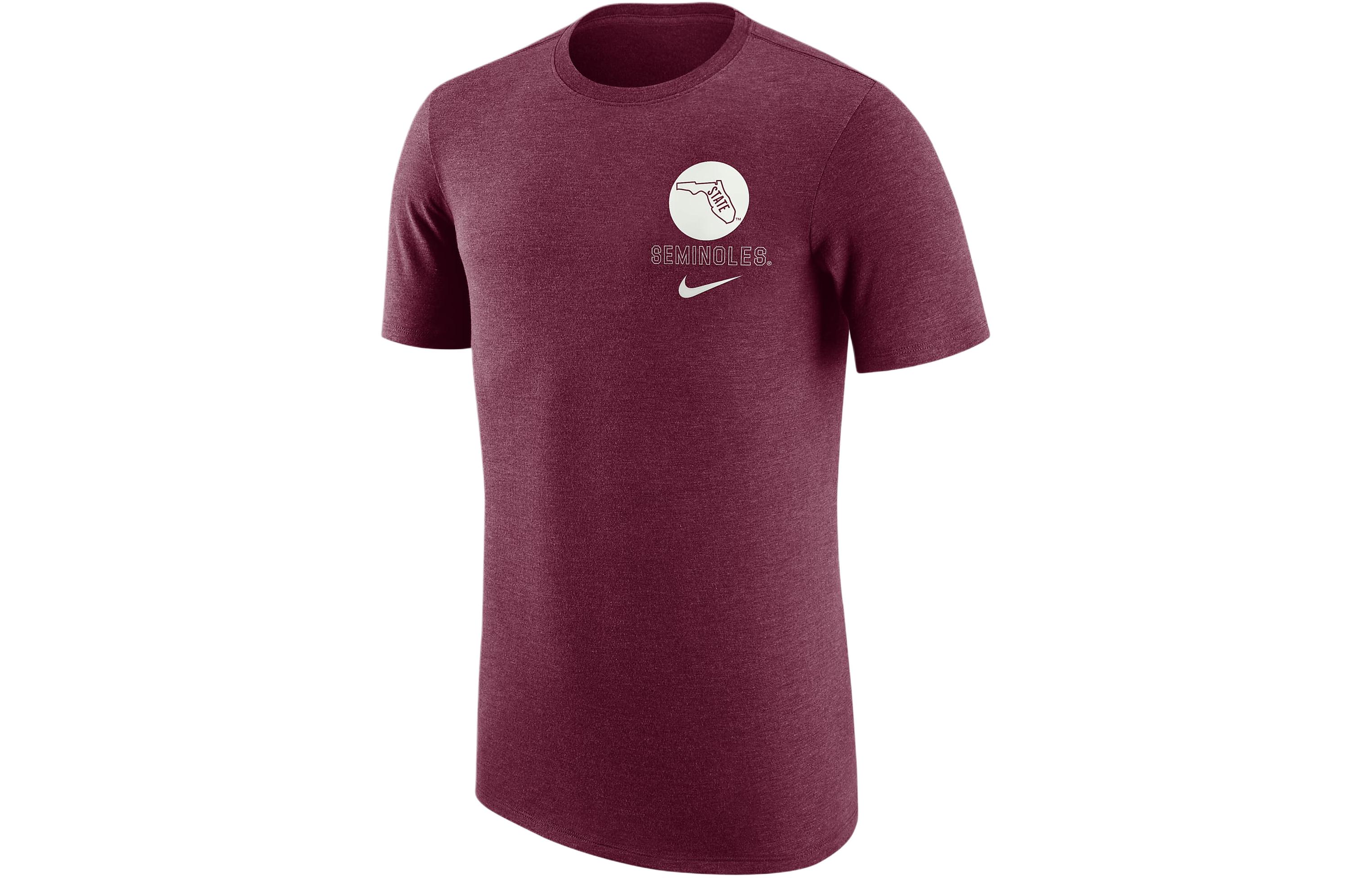 Nike Florida State T Shirt Men's Dark Red