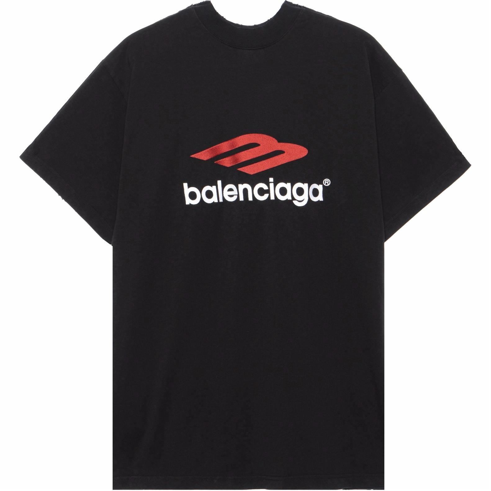 Футболка Balenciaga SS24 (черная)