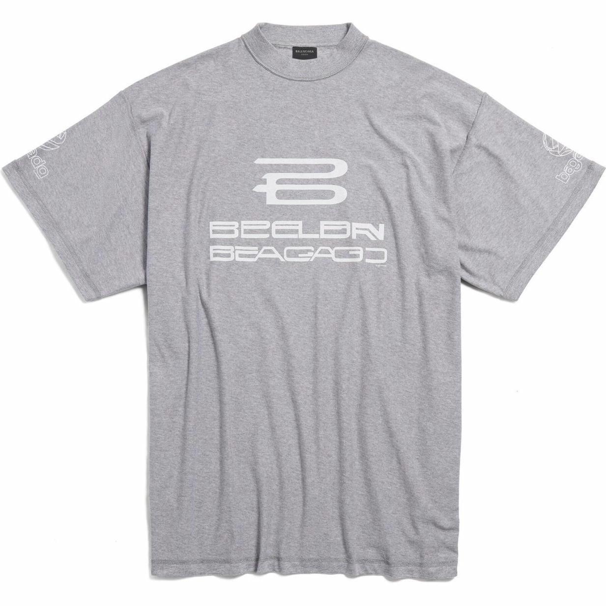 Футболка Balenciaga SS24 (серая)