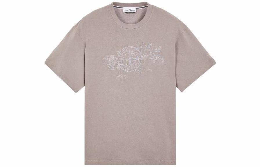 Мужская футболка STONE STONE ISLAND (хаки)
