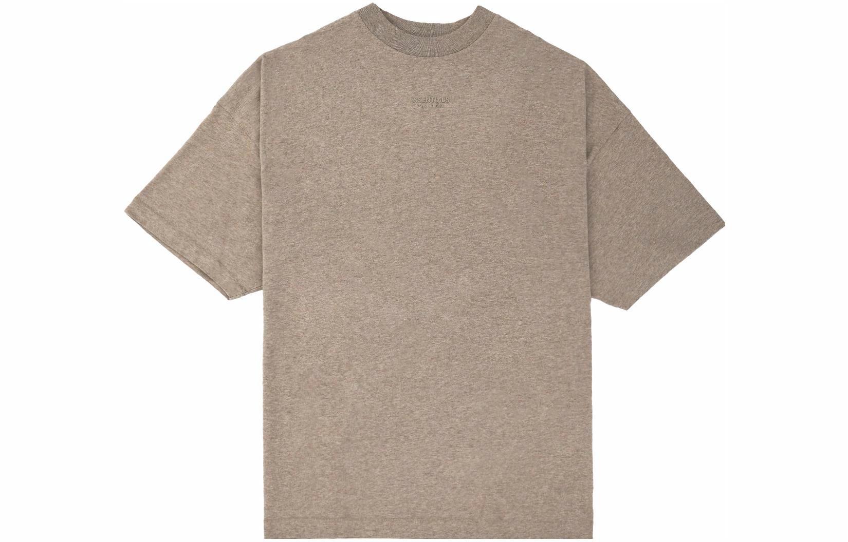 Мужская футболка Fear of God Essentials FW23 (серая)