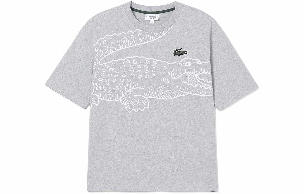 Мужская футболка LACOSTE TH5511-CCA (серая)
