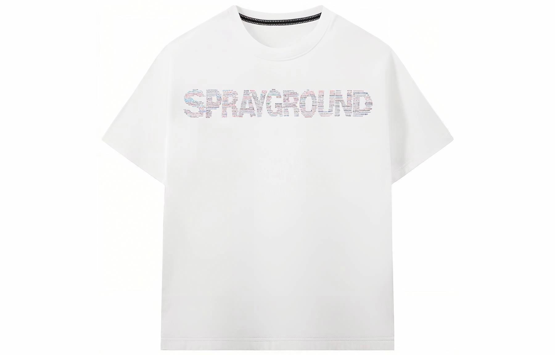 Футболка SPRAYGROUND Letter Print (черная)