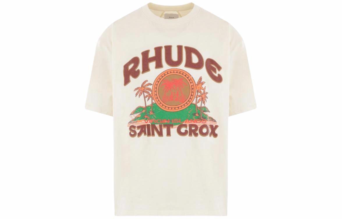 Мужская футболка RHUDE RHUDE T (бежевый)