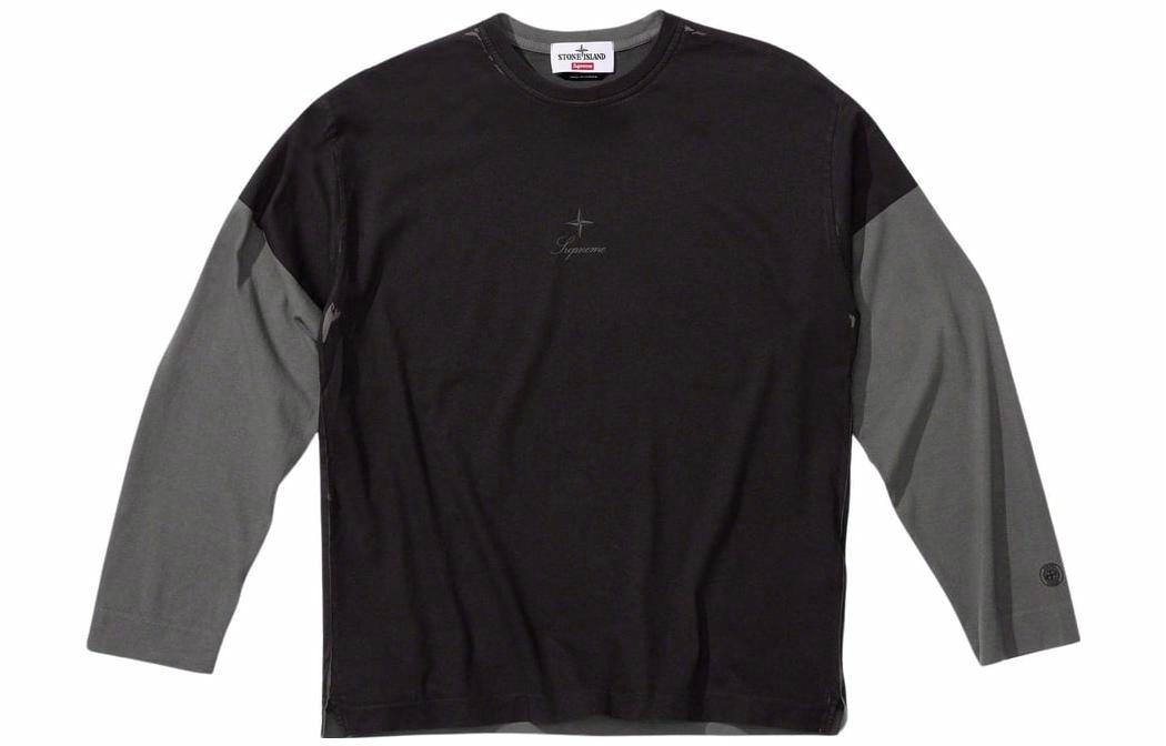 Футболка Supreme x STONE ISLAND FW23 L/S TOP (мультиколор)