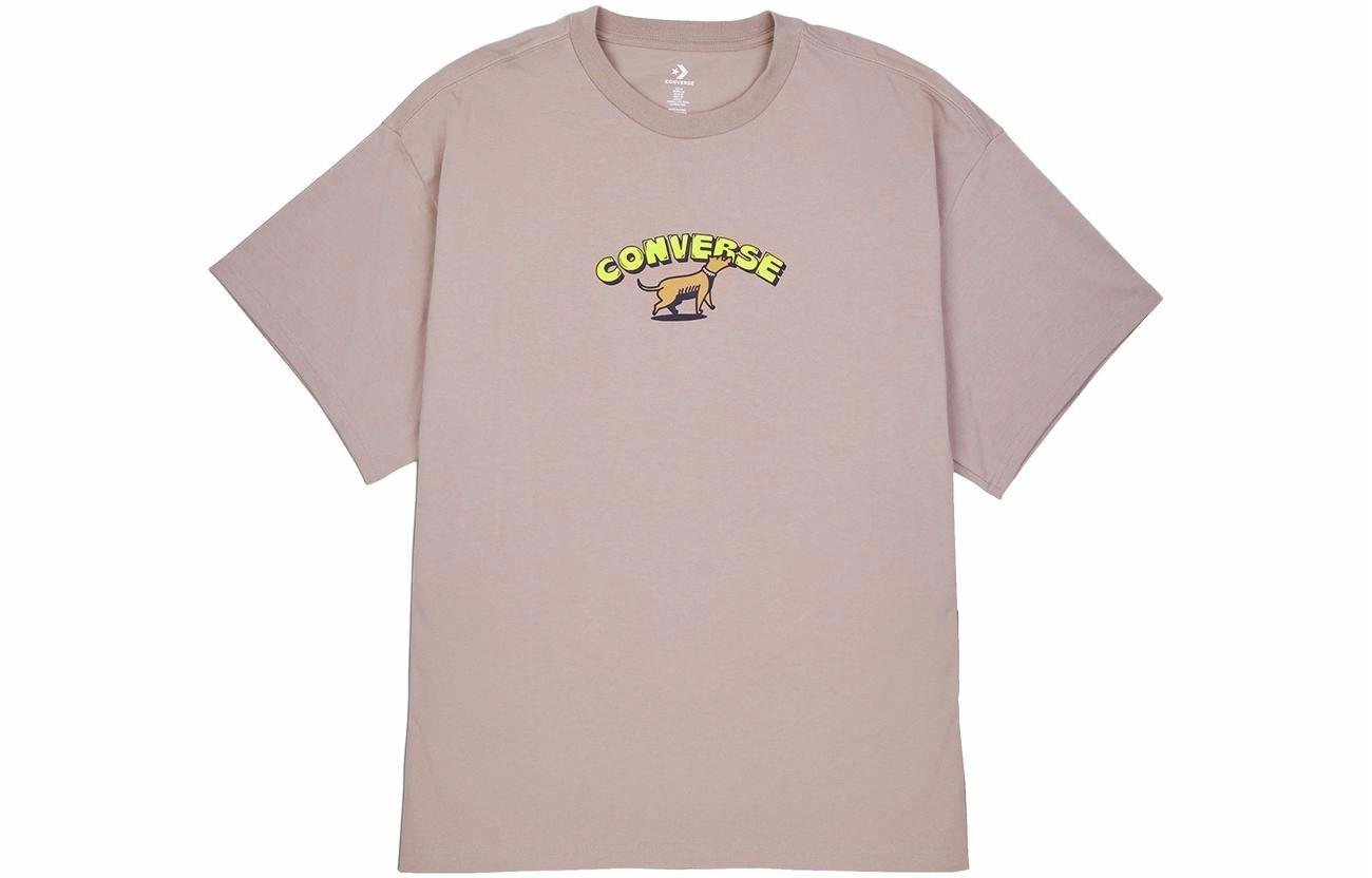 Футболка Converse Lettering Print (хаки)
