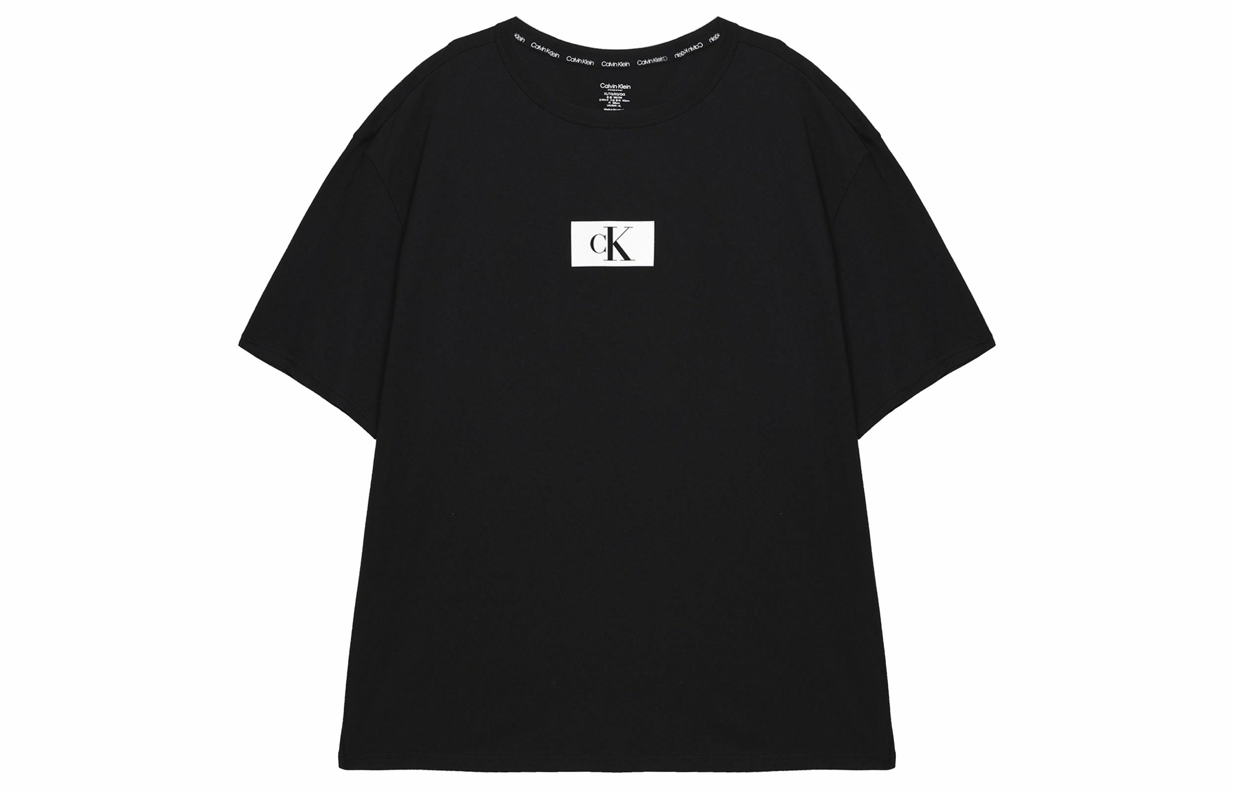 Мужская футболка CALVIN KLEIN CK96 LogoT (черная)