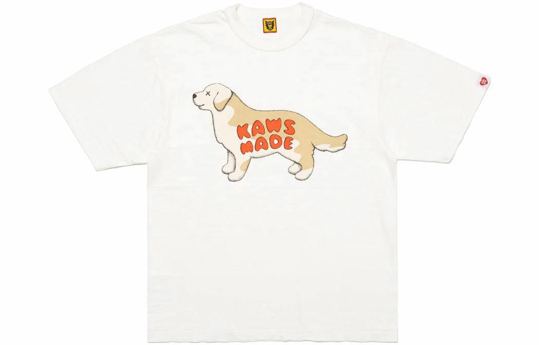 Футболка Human Made x KAWS (белая)