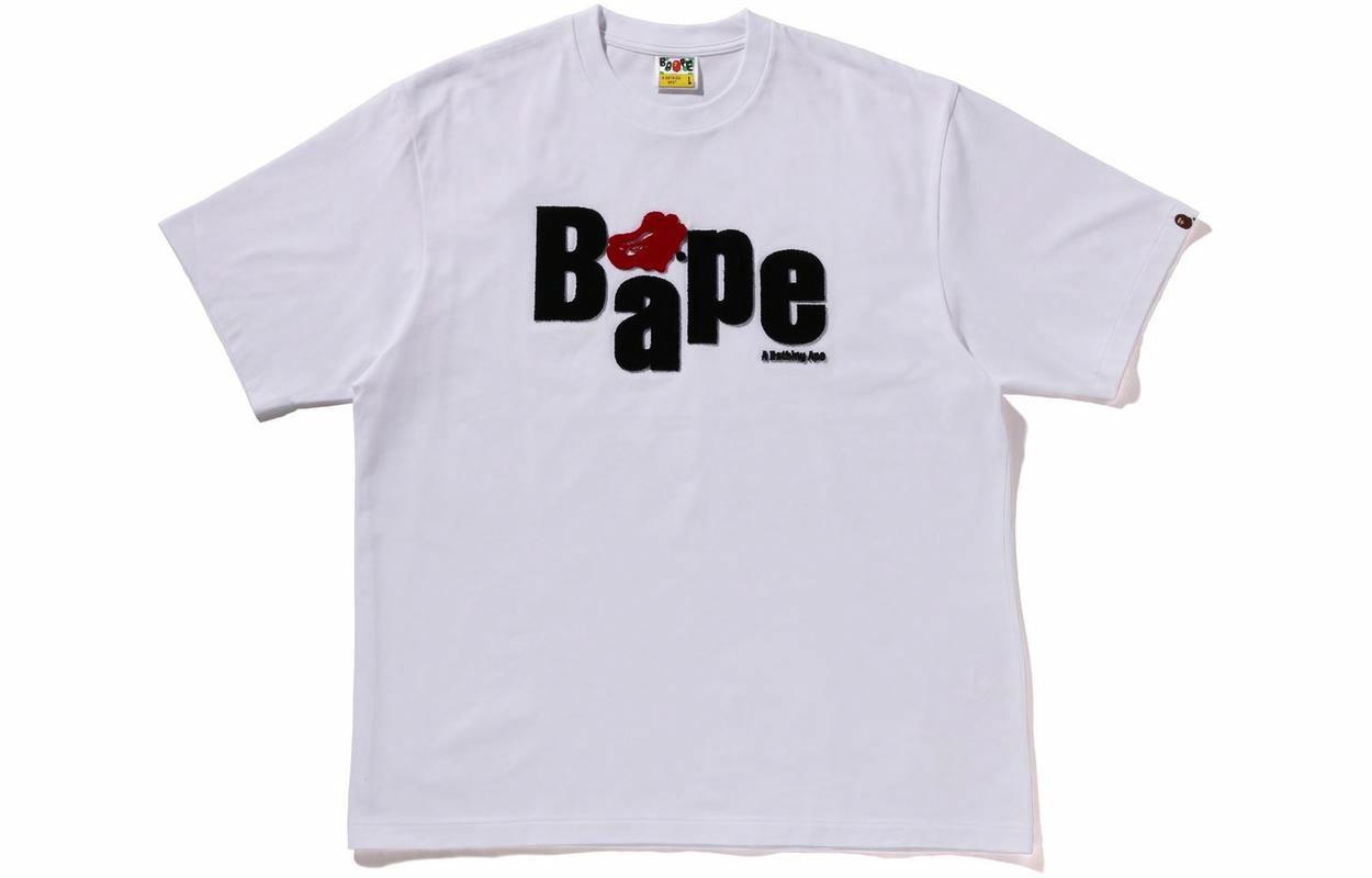 Мужская футболка A BATHING APE 1K30-110-343 (белая)