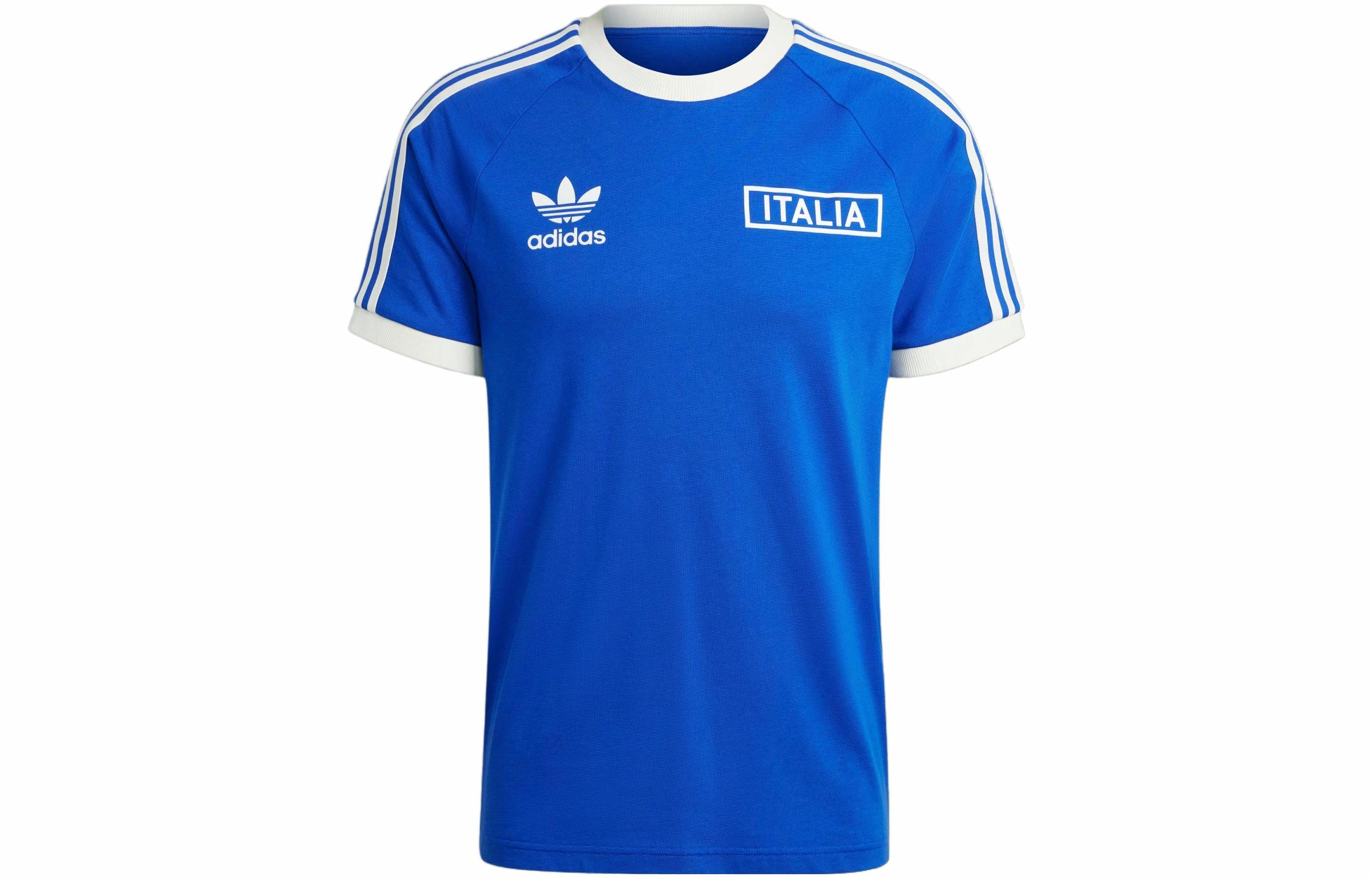 Мужская футболка adidas originals ADICOLOR (синяя)