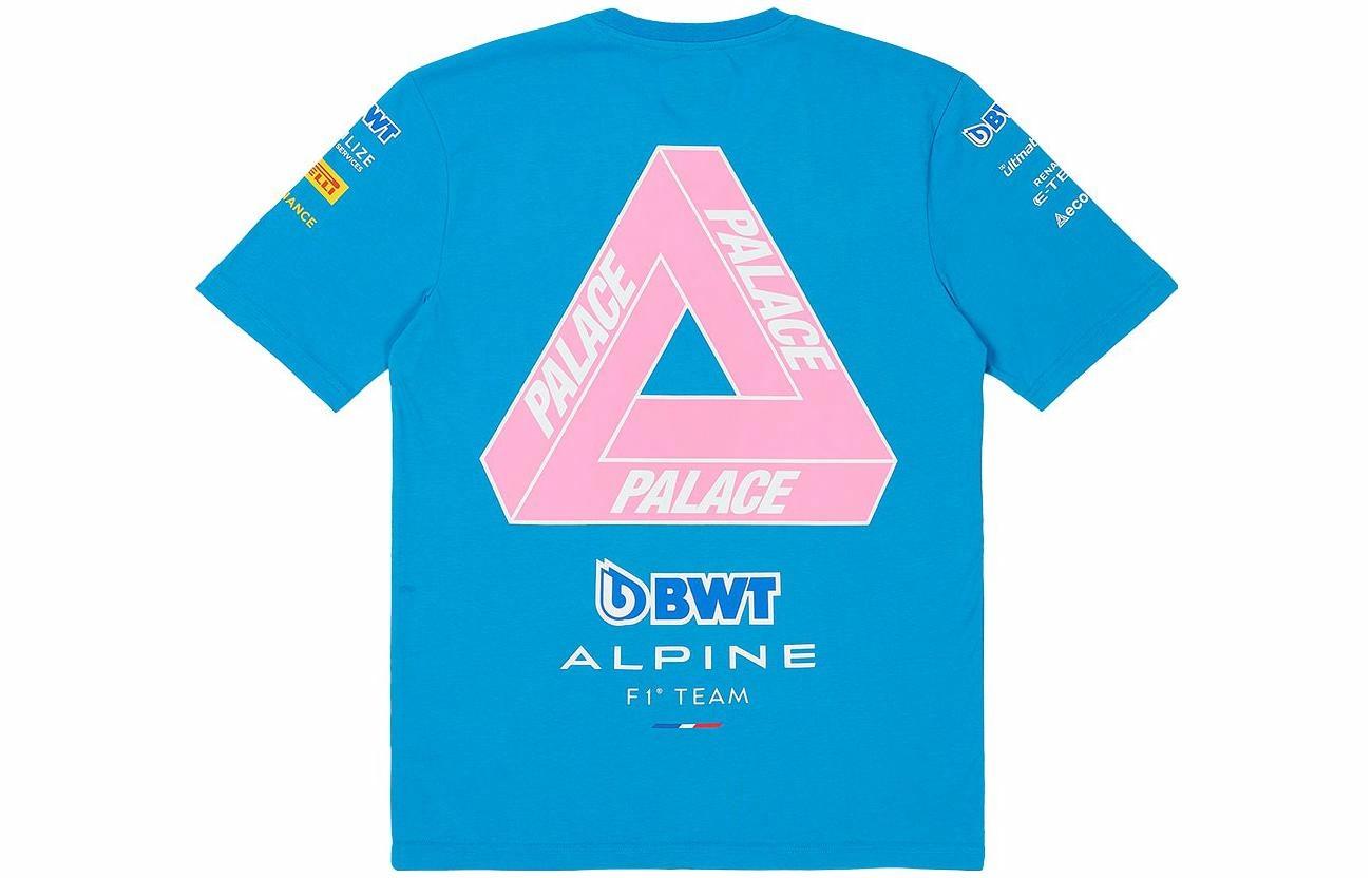 Футболка Palace x Kappa x F1 (синяя)