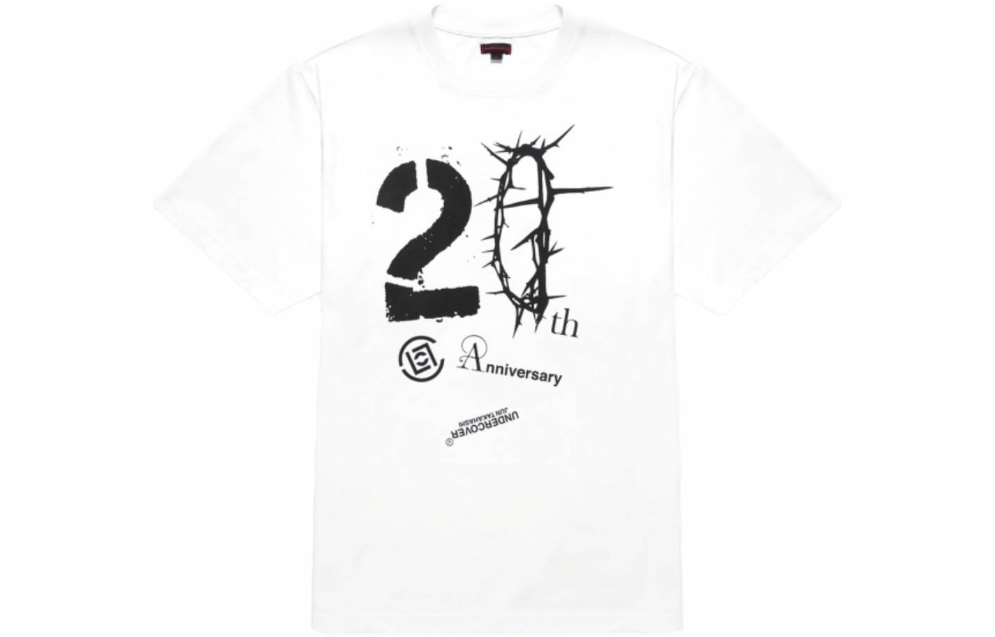 Мужская футболка CLOT 20th Anniversary (белая)