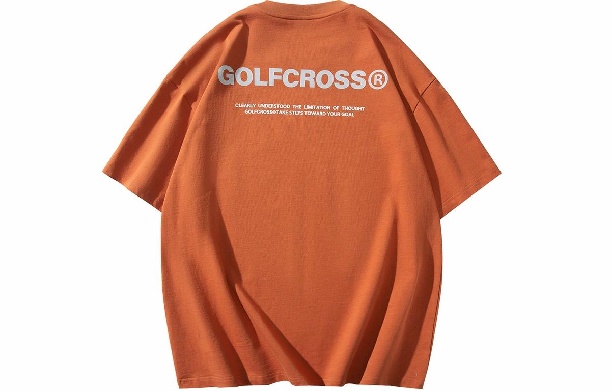Футболка GOLFCROSS Logo (белая)