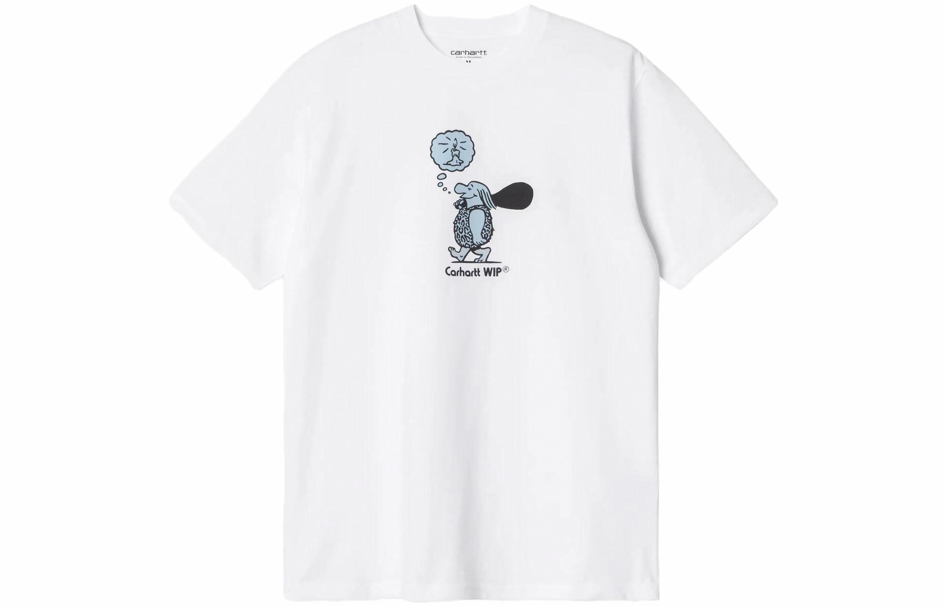 Мужская футболка Carhartt WIP Original Thought T-Shirt (белая)