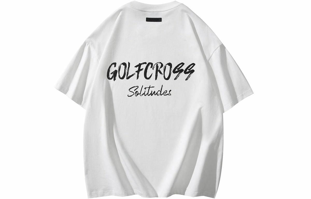 Футболка GOLFCROSS (белая)