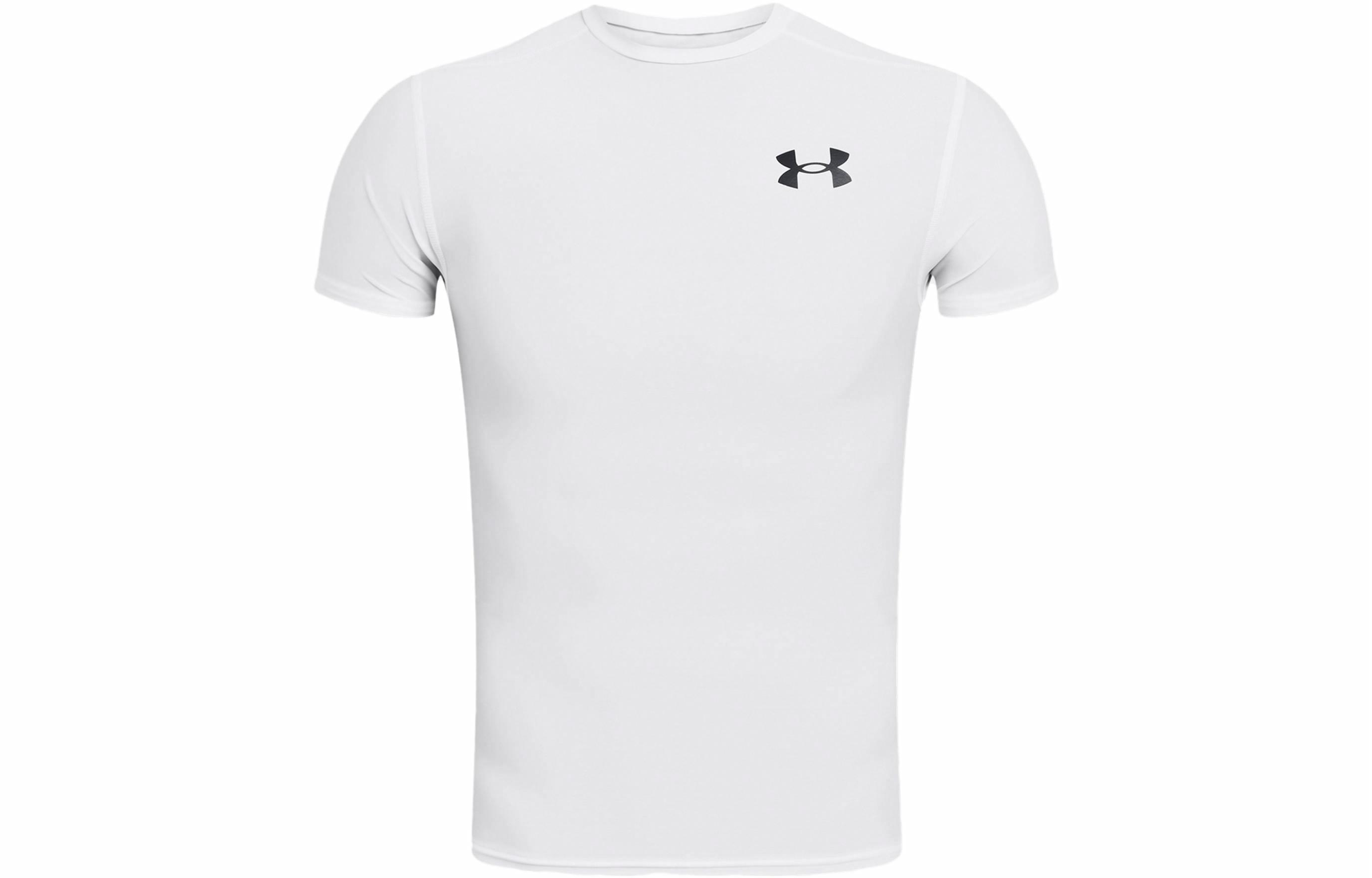 Мужская футболка Under Armour HeatGear (белая)