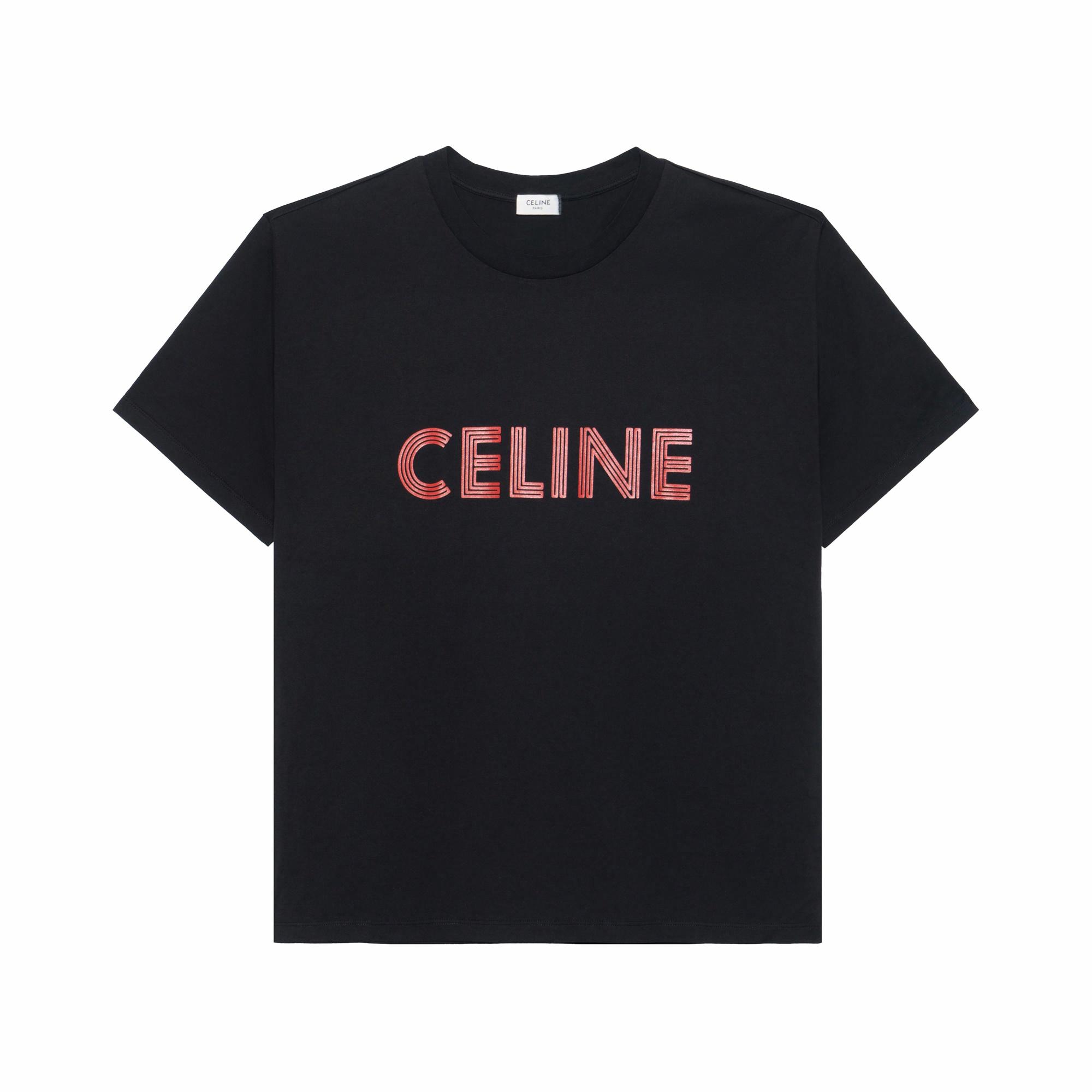 Мужская футболка CELINE (черная)