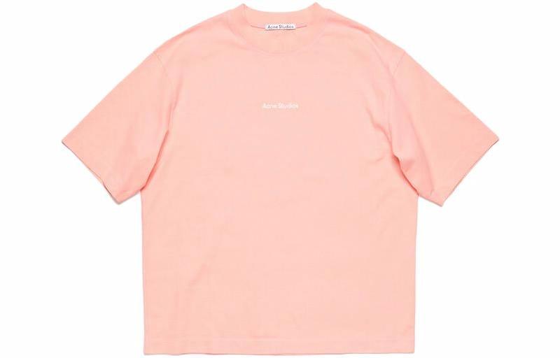 Мужская футболка Acne Studios (розовая)