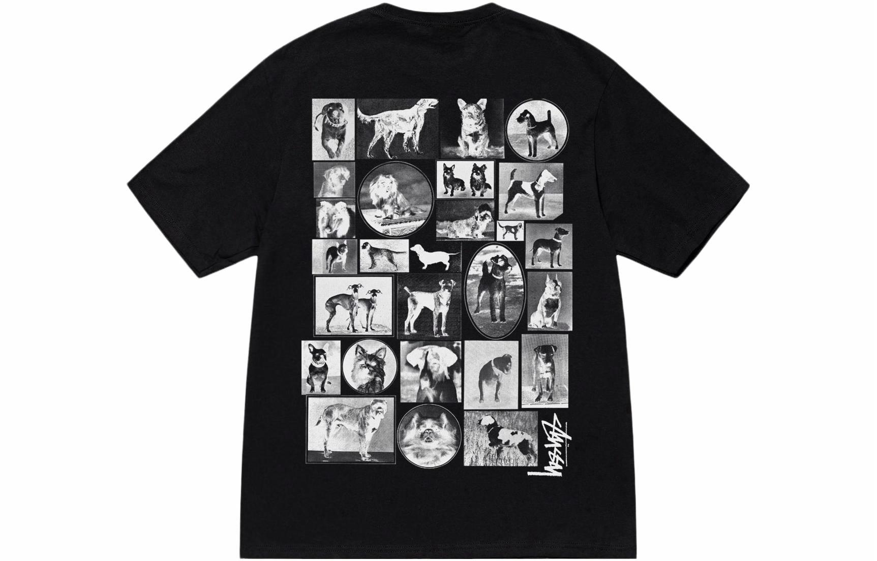 Футболка Stussy Collage Dog Tee (белая)