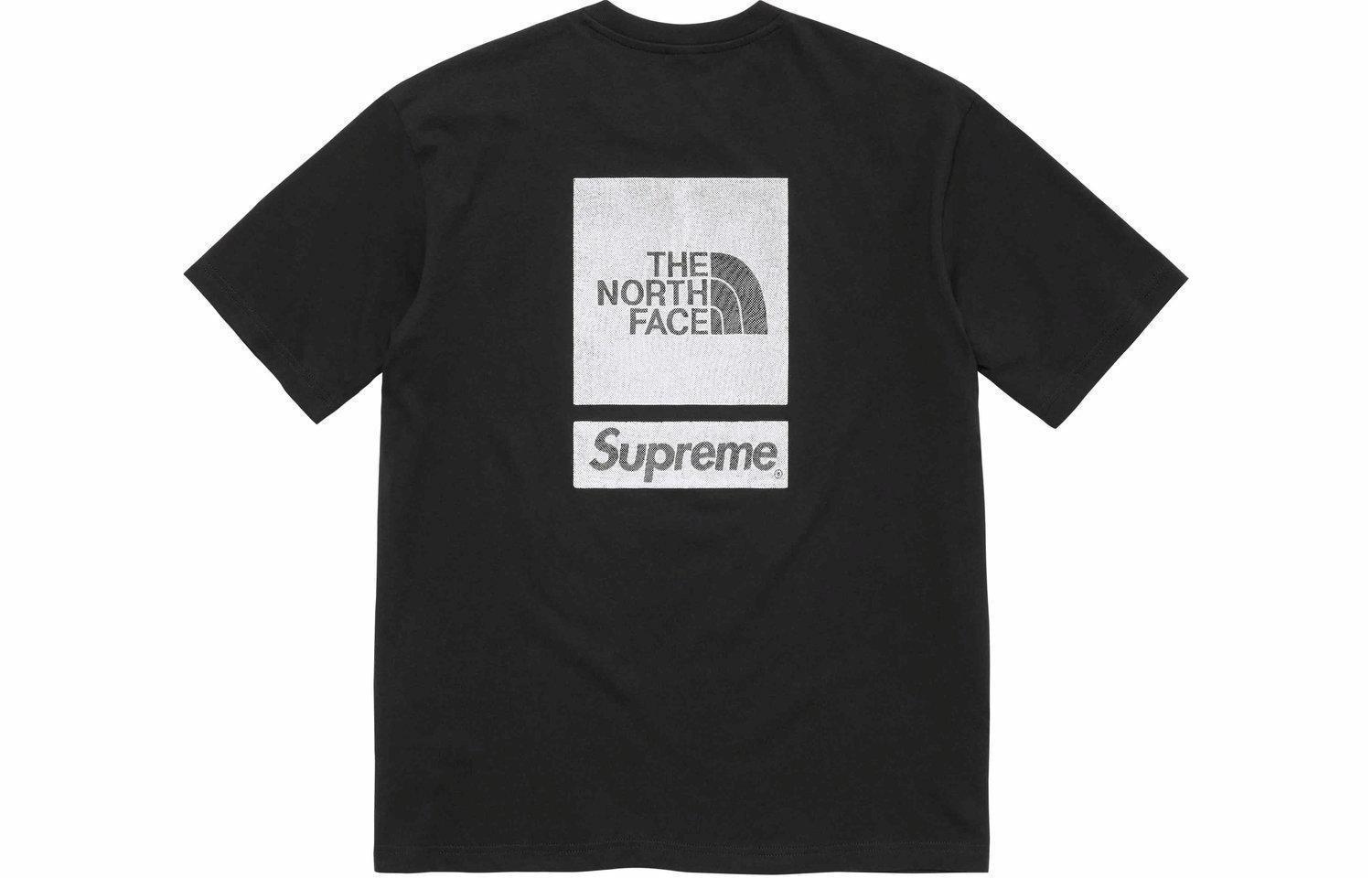 Футболка Supreme x The North Face SS24 (черная)