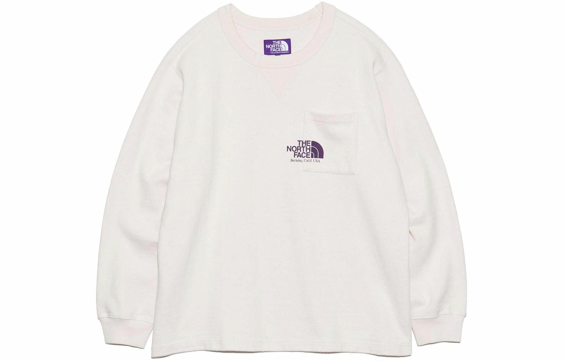 Мужская футболка The North Face PURPLE LABEL (слоновая кость)