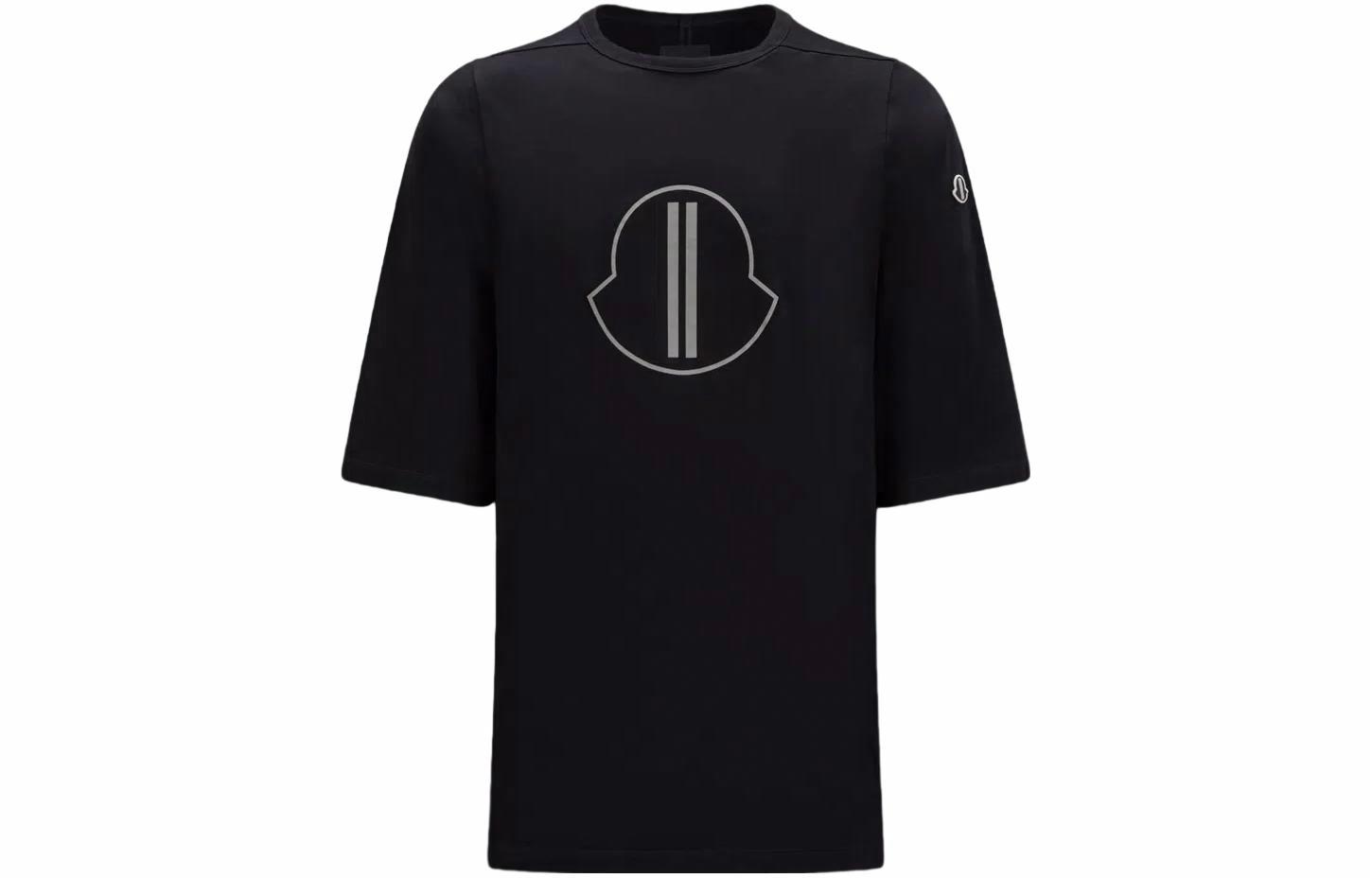 Футболка MONCLER MONCLER GENIUS × RICK OWENS (черная)