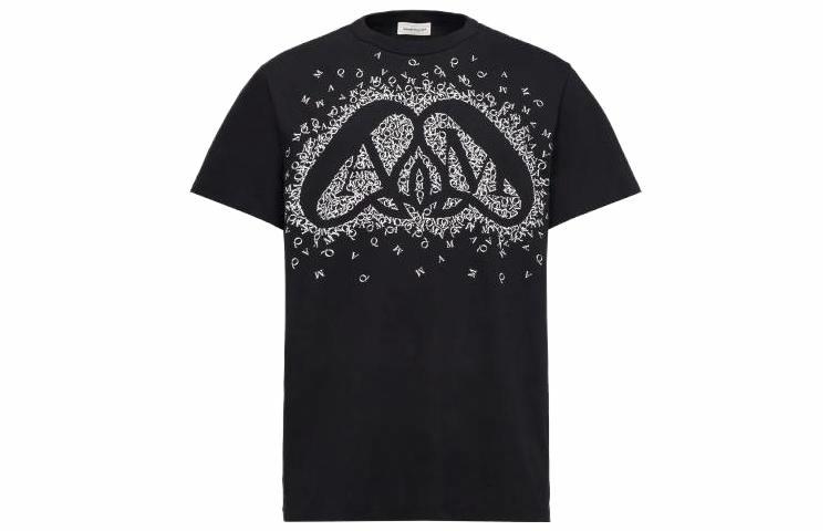 Мужская футболка Alexander Alexander McQueen T (черная)