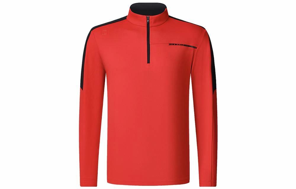 Мужской лонгслив Fila Golf Series T-Shirt (красный)