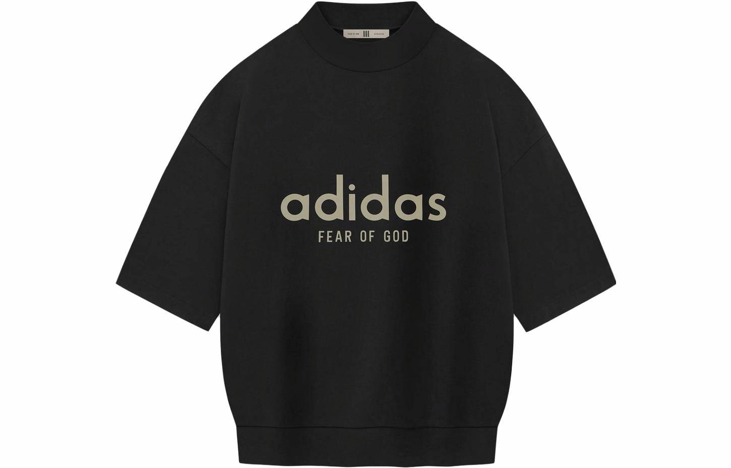 Футболка Fear of God x adidas (черная)