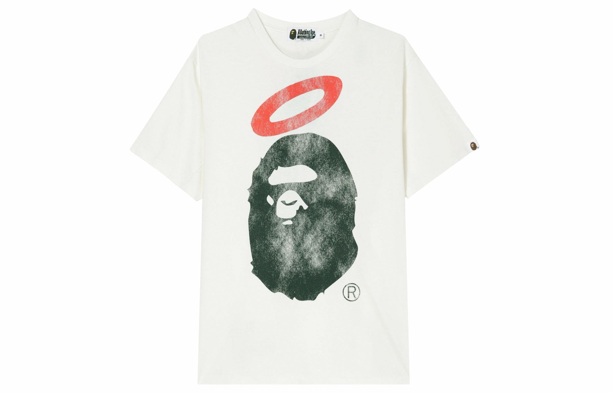Футболка A BATHING APE A BATHING APE x Union FW23 LogoT (белый)