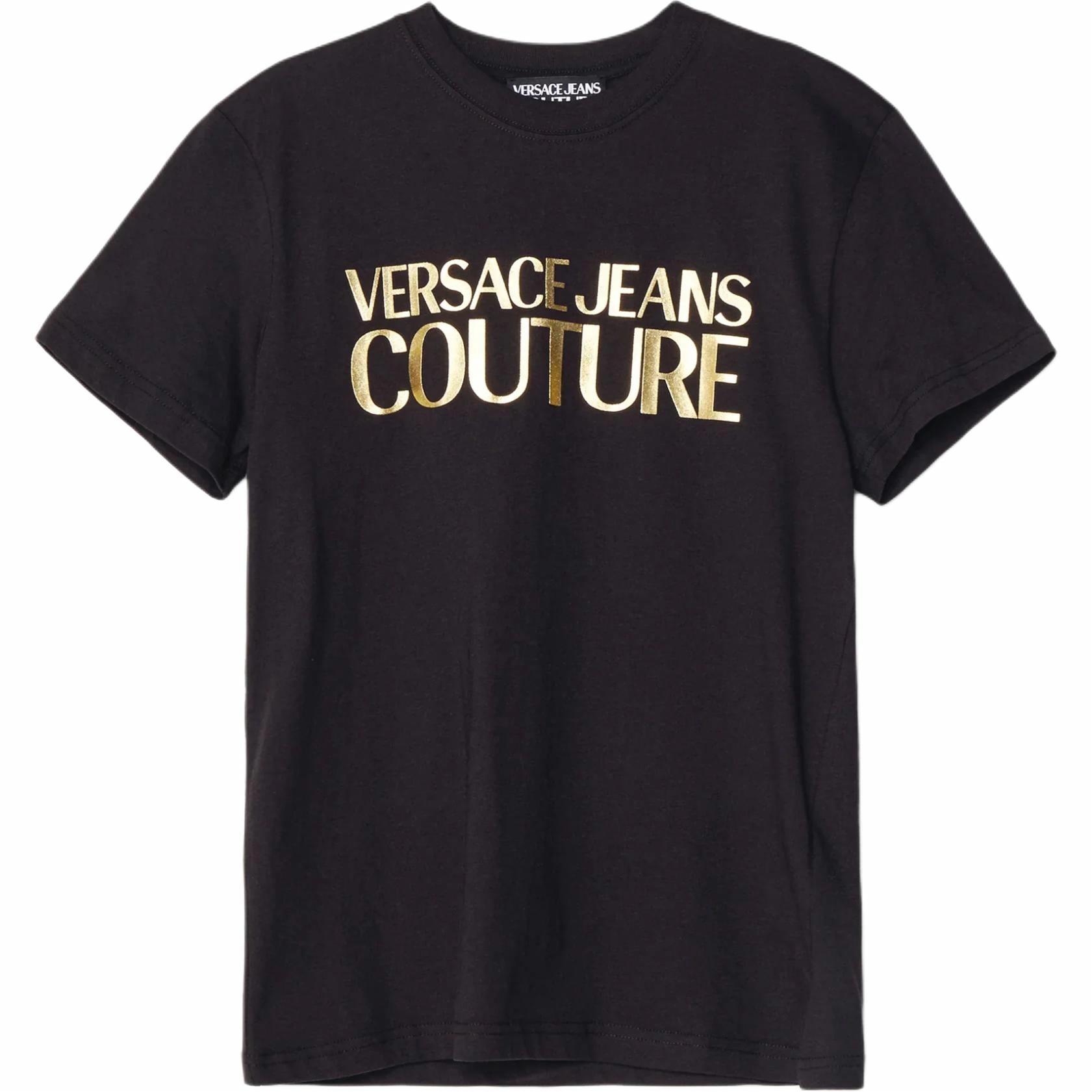 Мужская футболка Versace (черная)